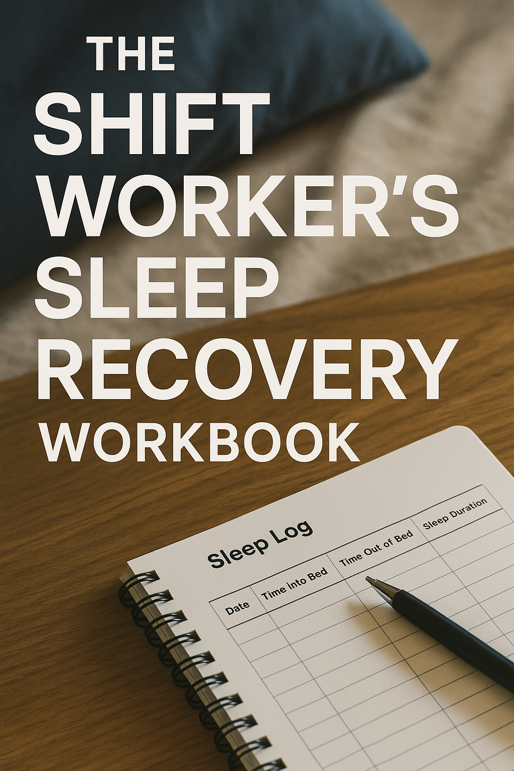 The Shift Worker's Sleep Recovery Workbook digital guide cover