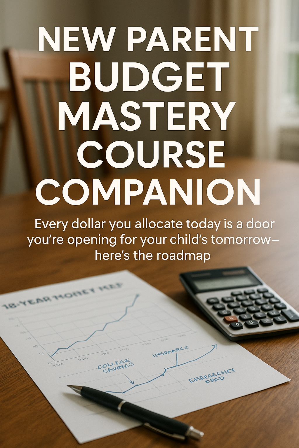 New Parent Budget Mastery Course Companion digital guide cover