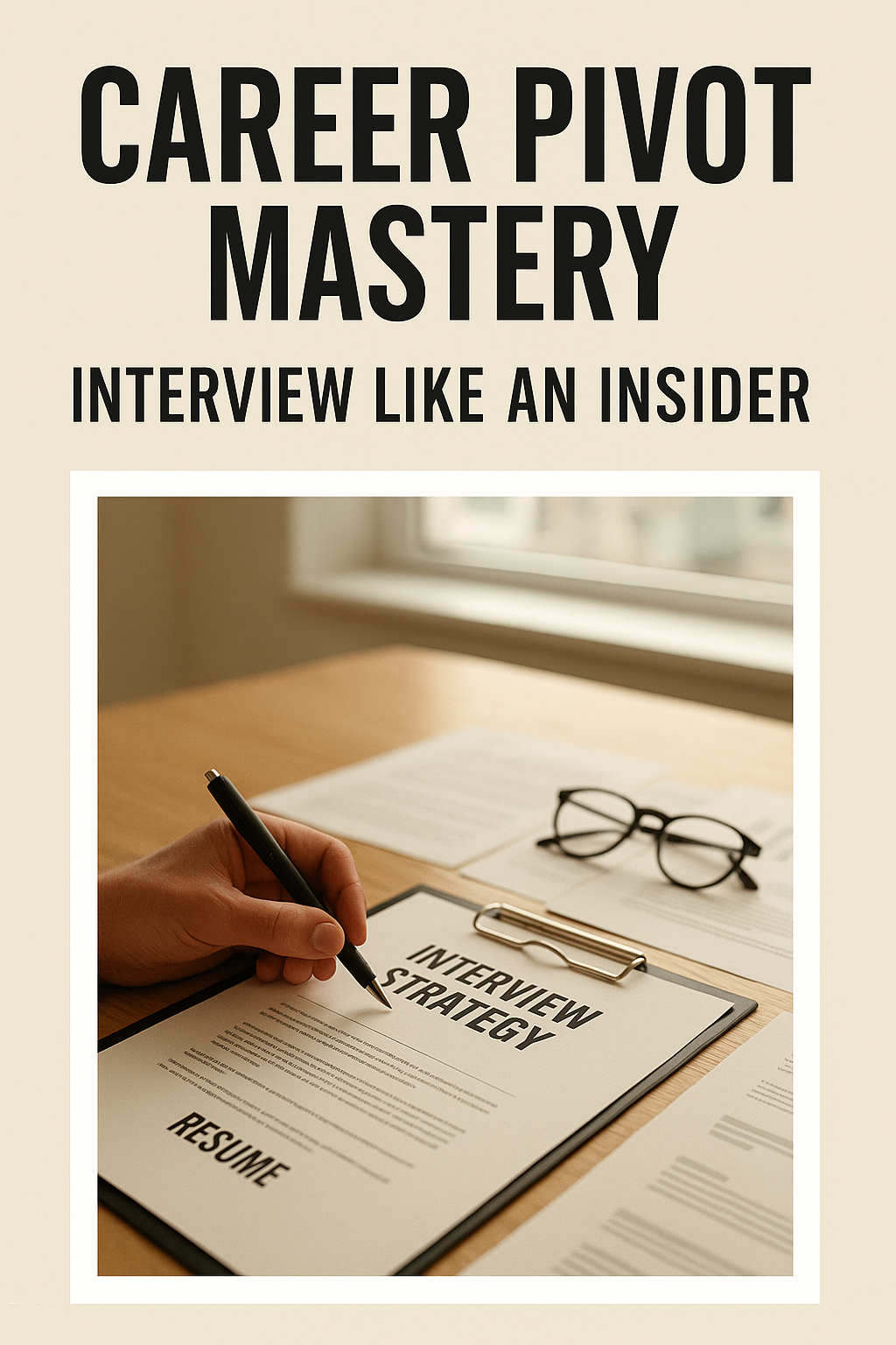 Career Pivot Mastery: Interview Like an Insider digital guide cover