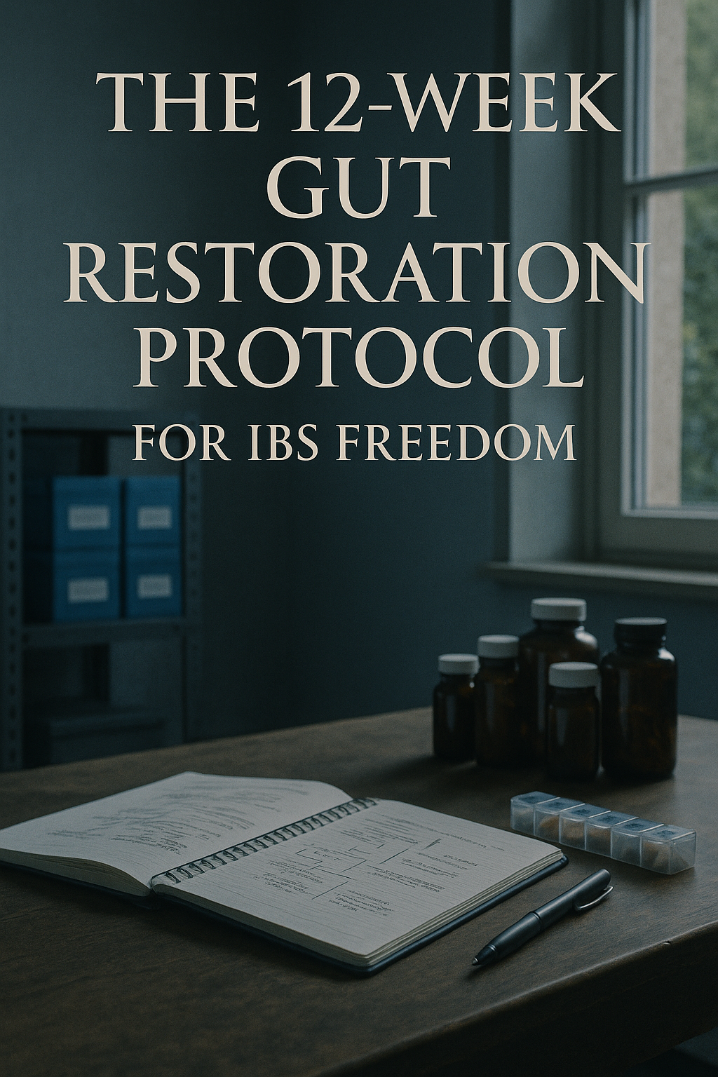 The 12-Week Gut Restoration Protocol for IBS Freedom digital guide cover