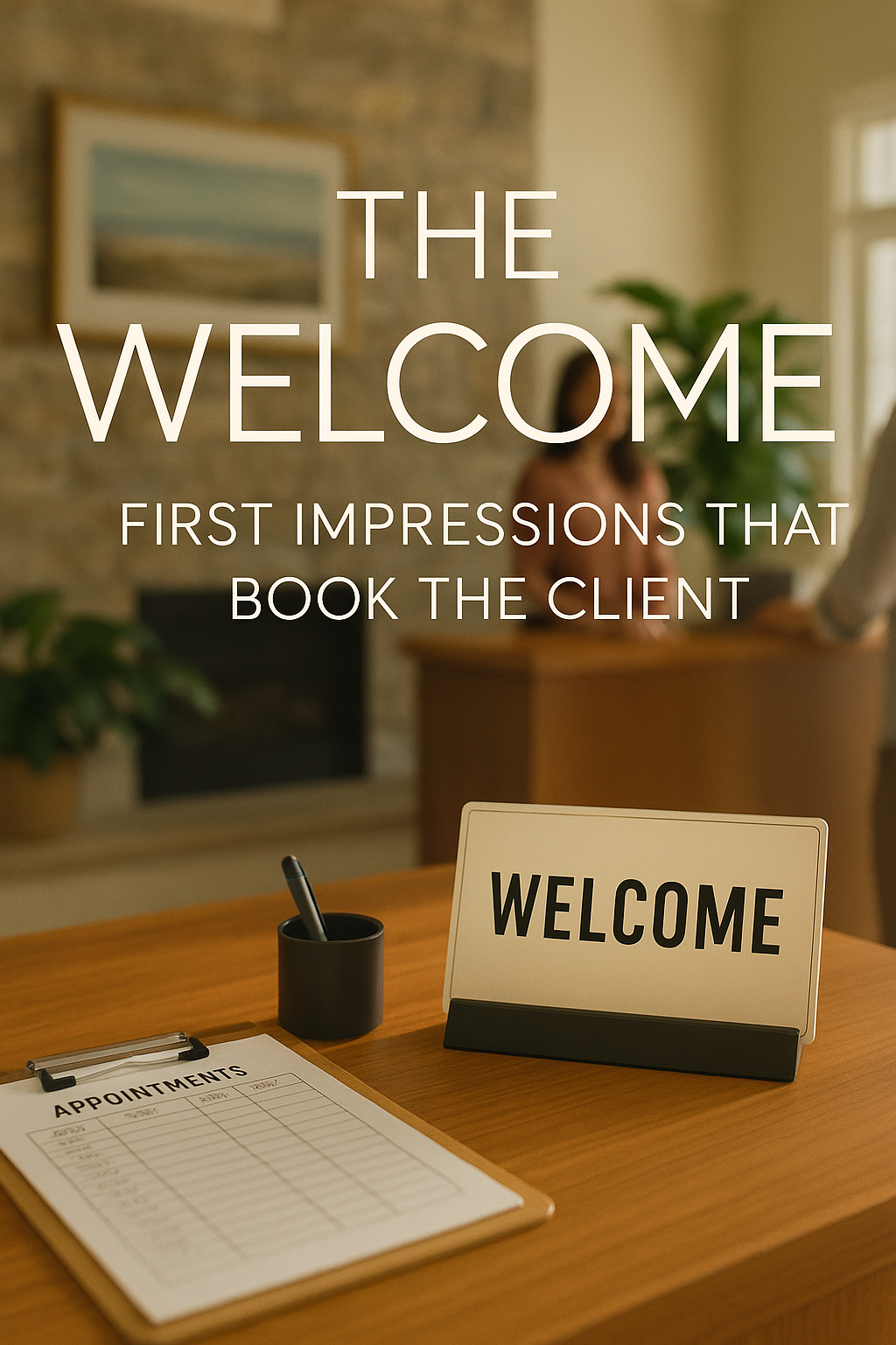 The Welcome: First Impressions That Book the Client digital guide cover