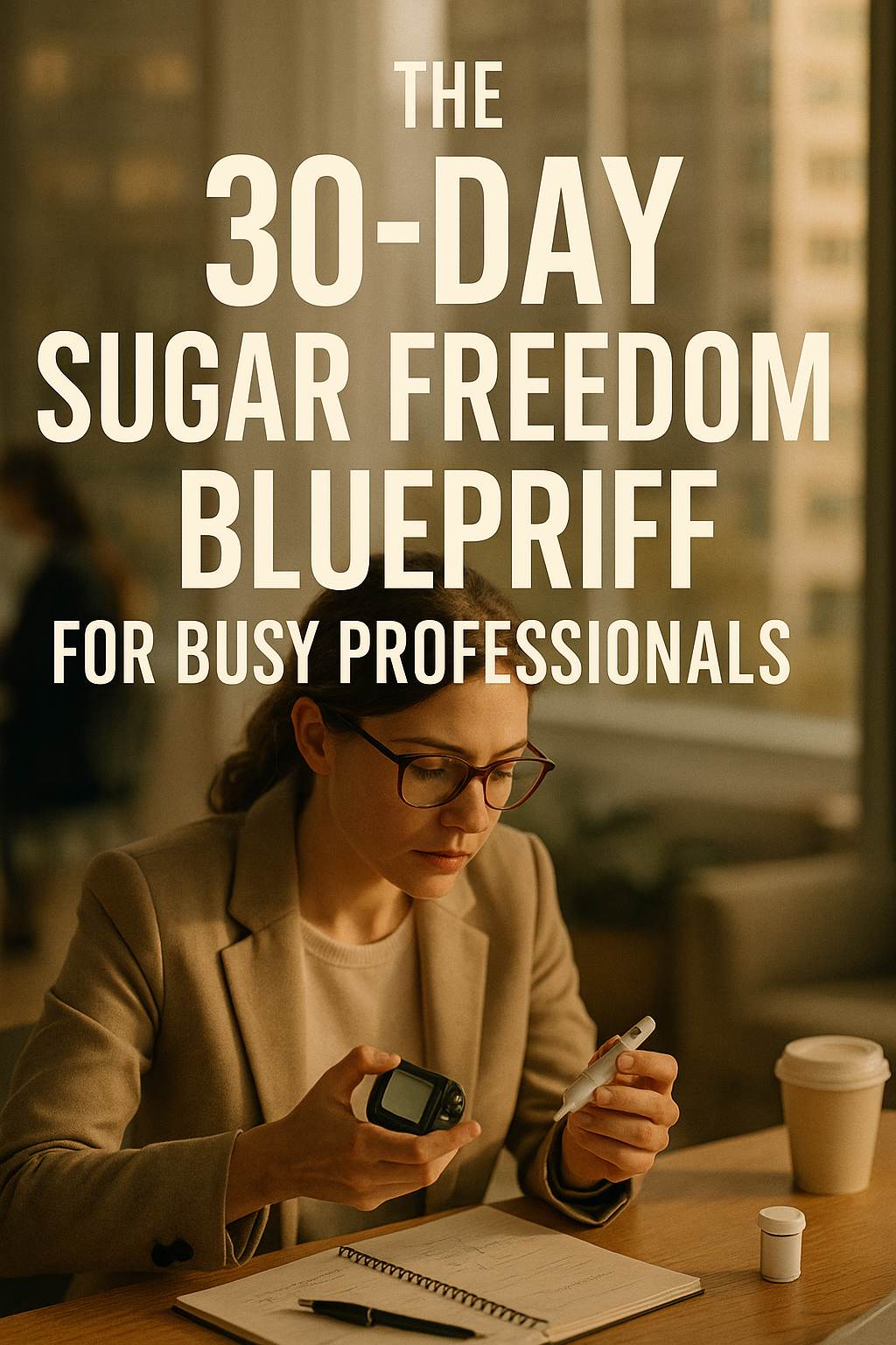 The 30-Day Sugar Freedom Blueprint for Busy Professionals digital guide cover
