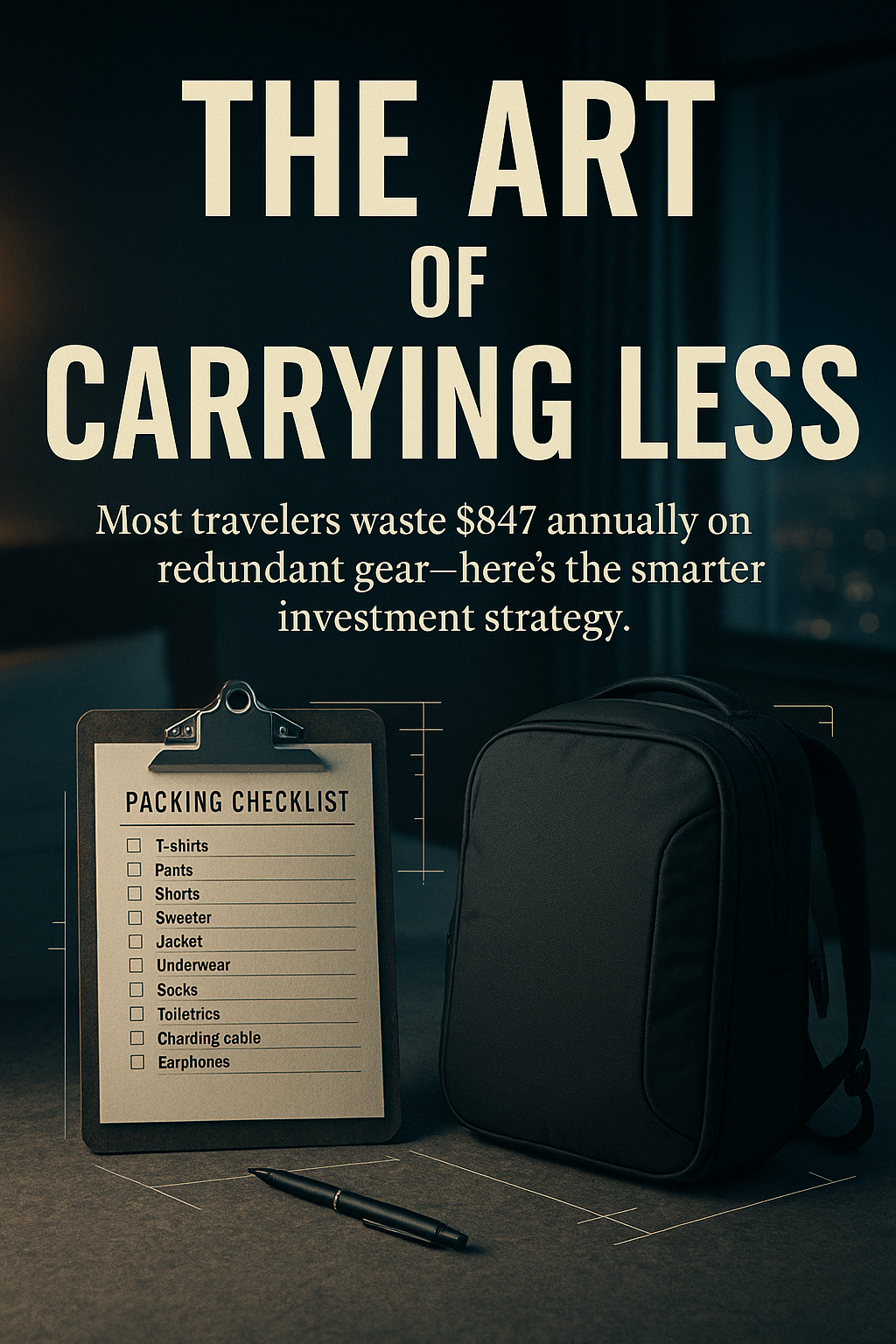The Art of Carrying Less digital guide cover