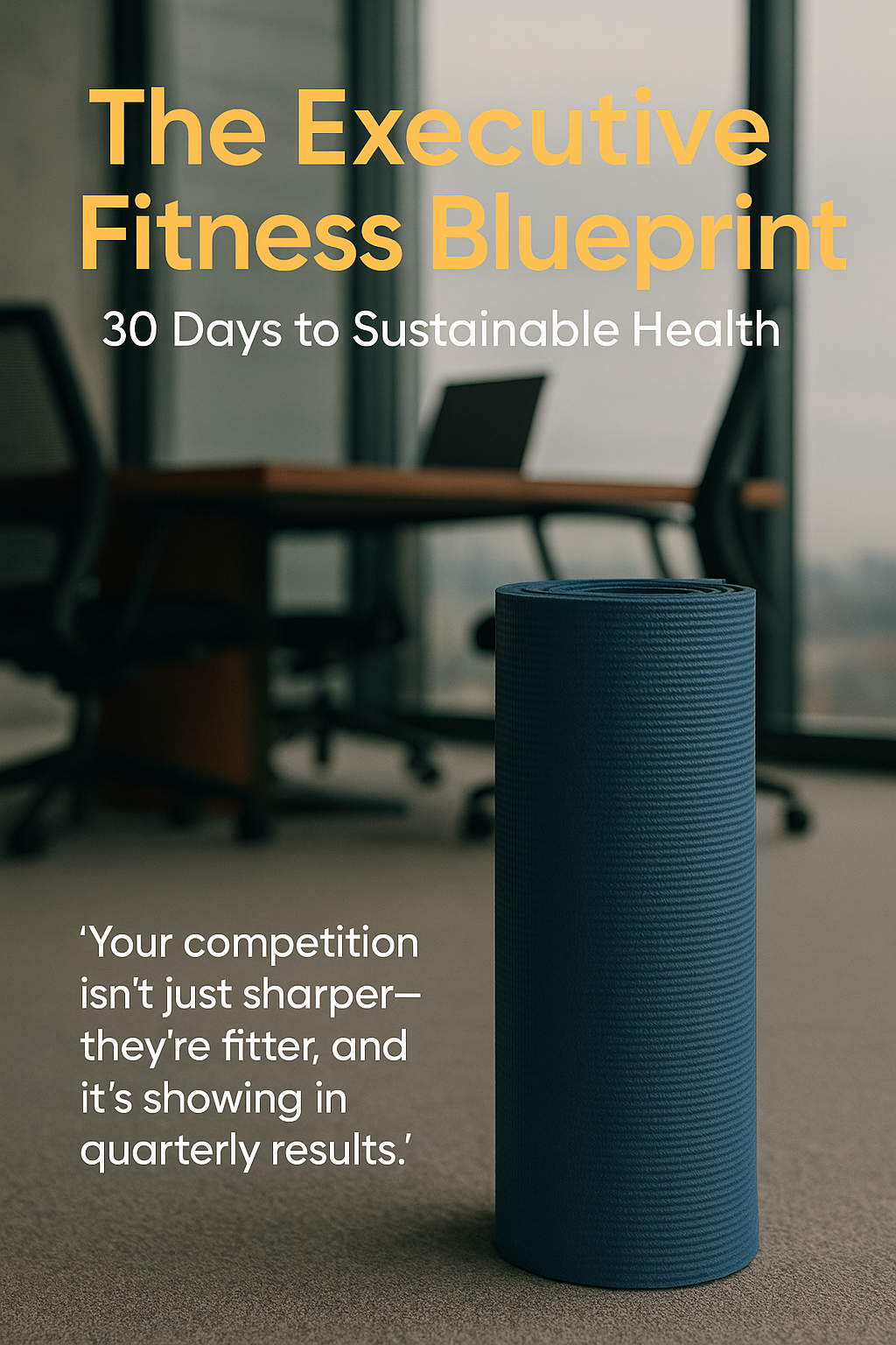 The Executive Fitness Blueprint: 30 Days to Sustainable Health digital guide cover