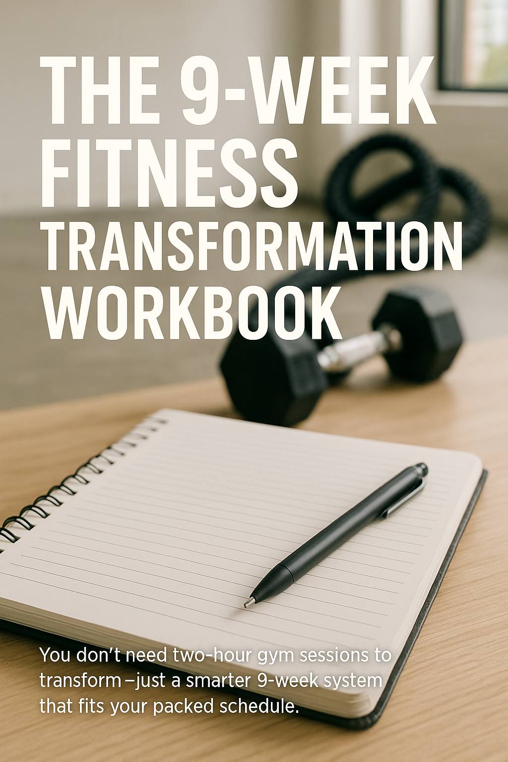 The 9-Week Fitness Transformation Workbook digital guide cover