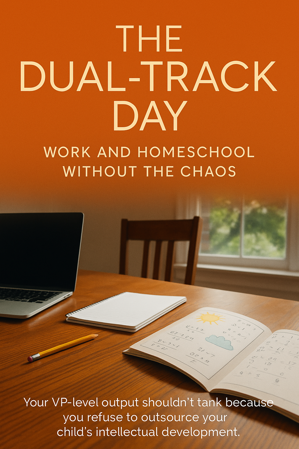 The Dual-Track Day: Work and Homeschool Without the Chaos digital guide cover