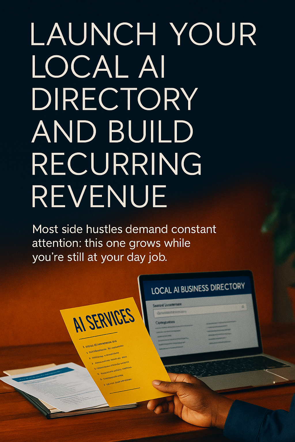 Launch Your Local AI Directory and Build Recurring Revenue digital guide cover