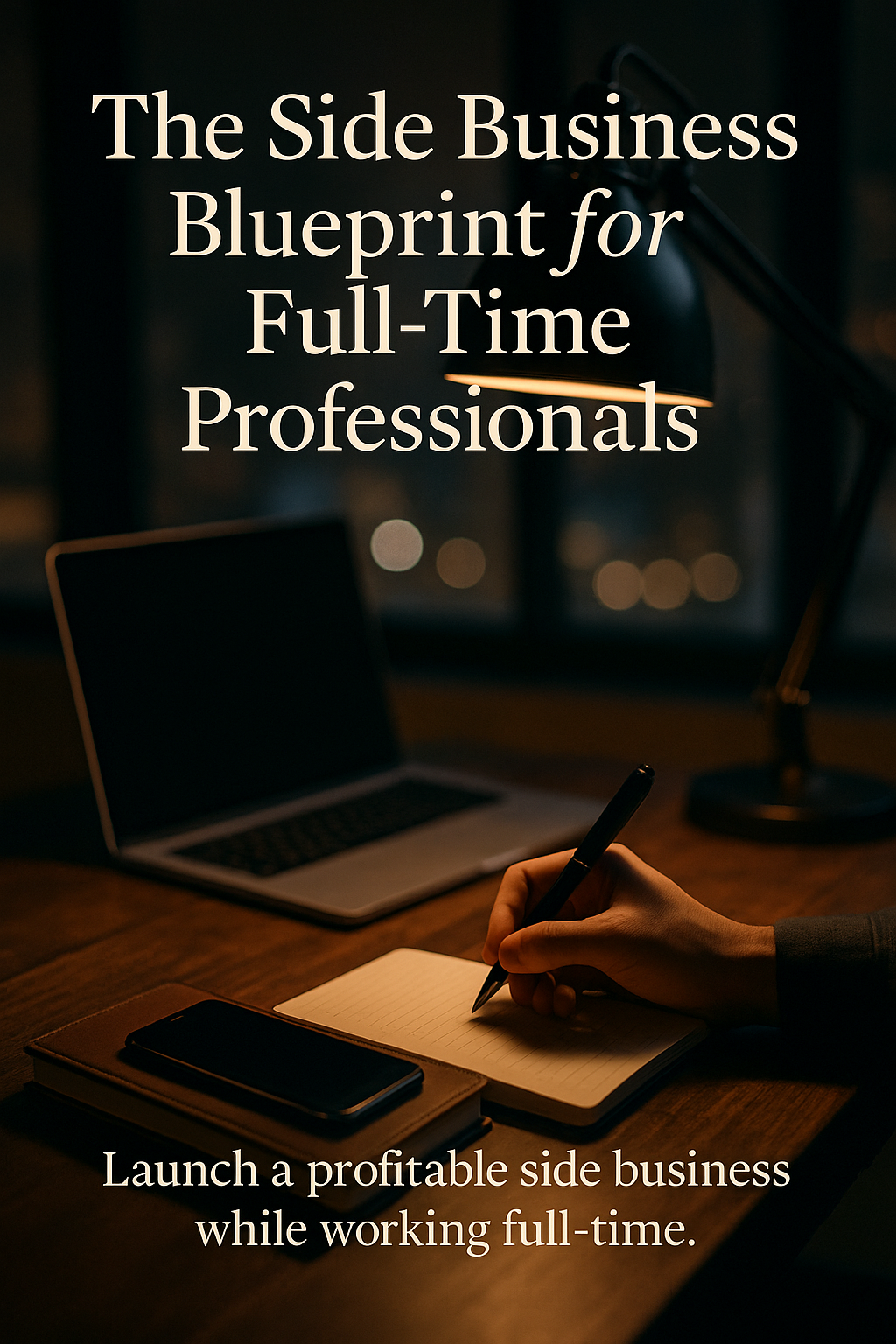 The Side Business Blueprint for Full-Time Professionals digital guide cover