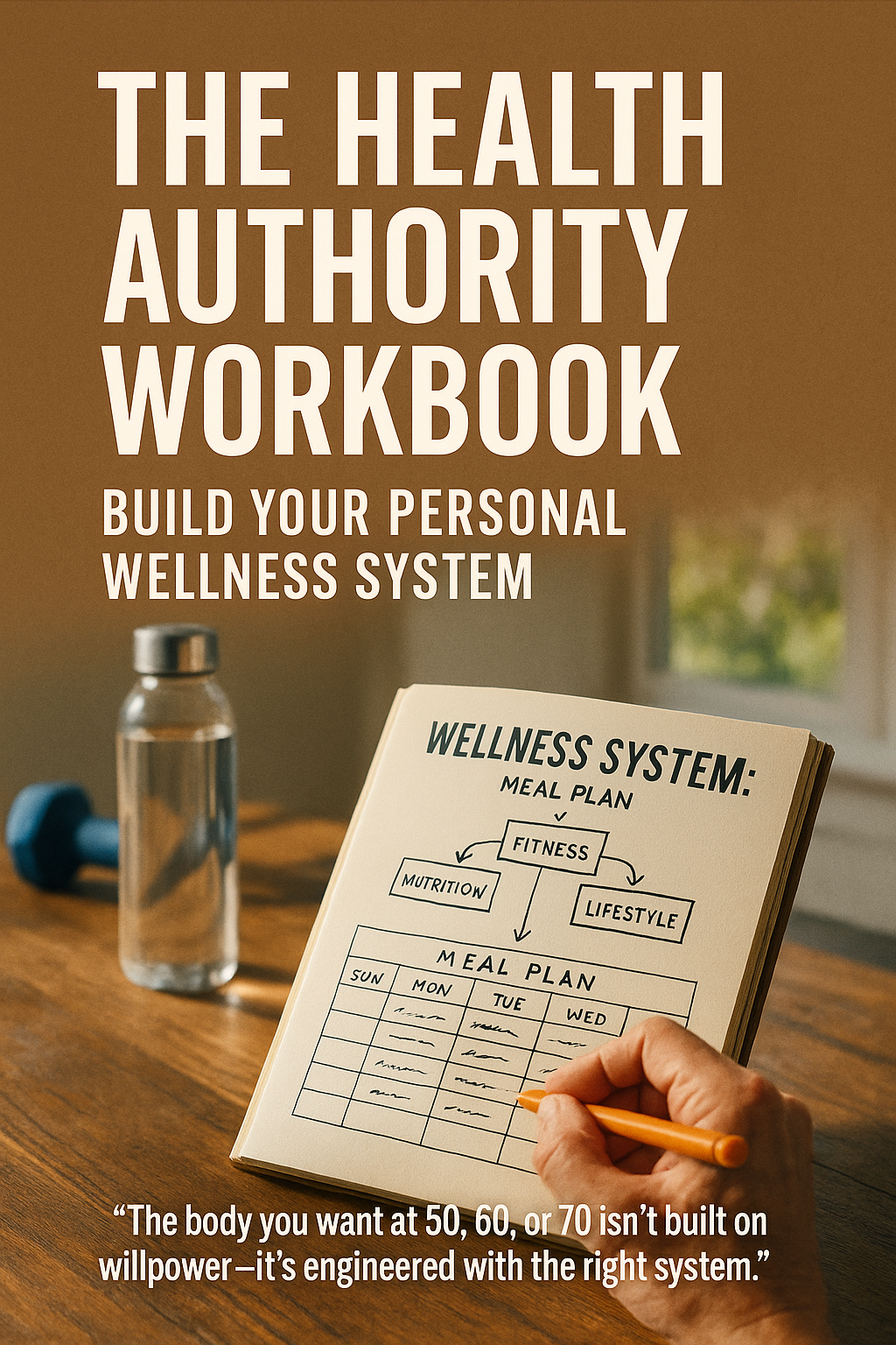 The Health Authority Workbook: Build Your Personal Wellness System digital guide cover
