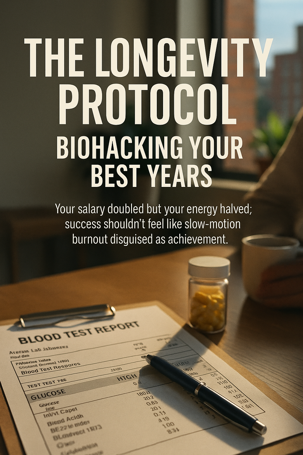 The Longevity Protocol: Biohacking Your Best Years digital guide cover
