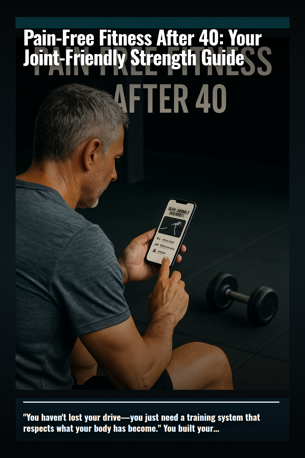 Pain-Free Fitness After 40: Your Joint-Friendly Strength Guide digital guide cover