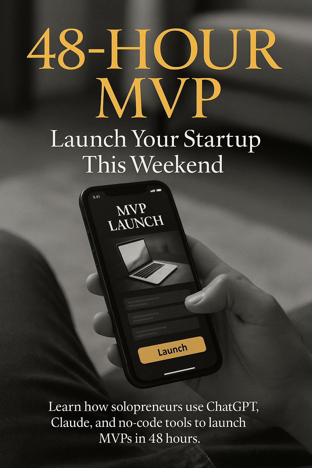 48-Hour MVP: Launch Your Startup This Weekend digital guide cover
