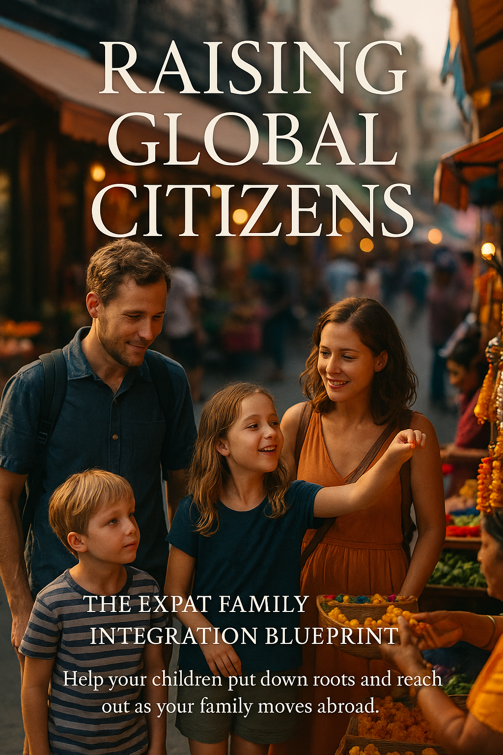 Raising Global Citizens: The Expat Family Integration Blueprint digital guide cover