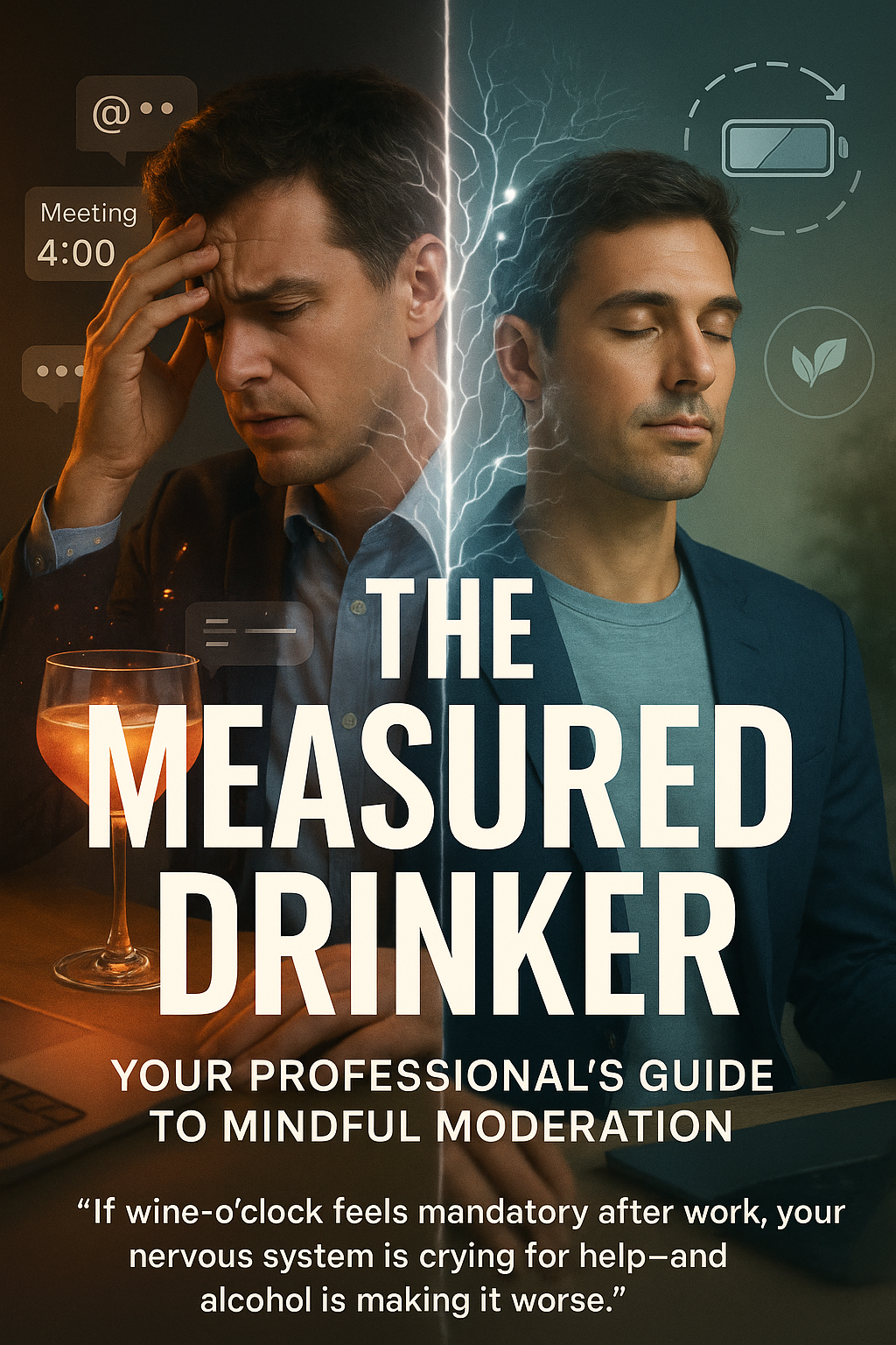 The Measured Drinker: Your Professional's Guide to Mindful Moderation digital guide cover