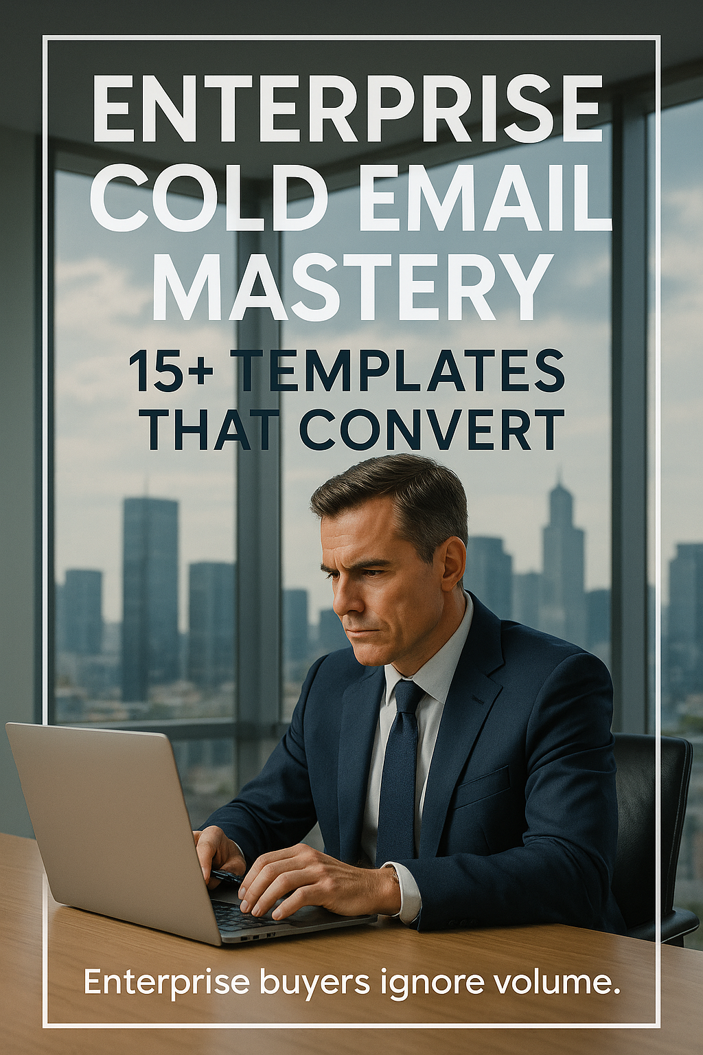 Enterprise Cold Email Mastery: 15+ Templates That Convert digital guide cover