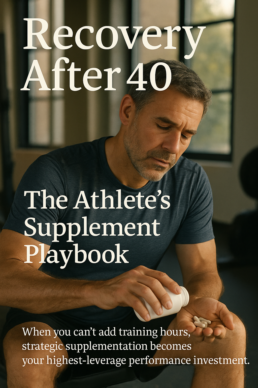 Recovery After 40: The Athlete's Supplement Playbook digital guide cover