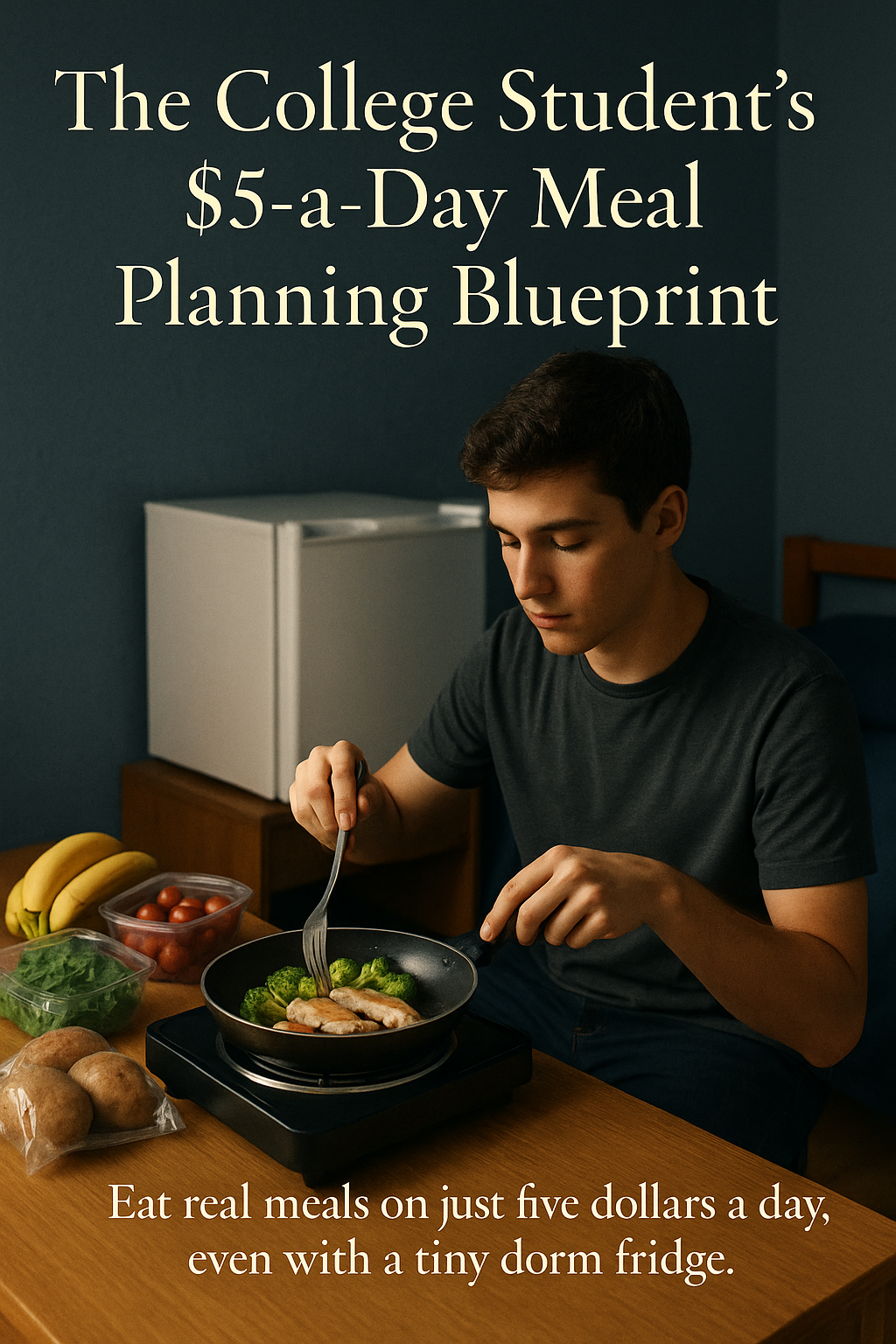 The College Student's $5-a-Day Meal Planning Blueprint digital guide cover